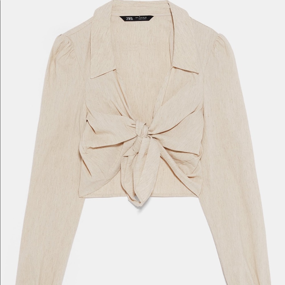 ZARA crop top **NEW WITH TAGS**